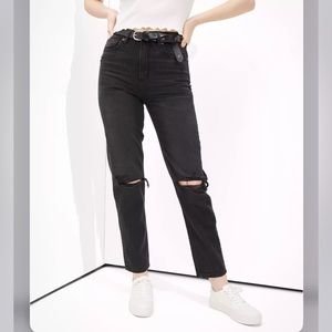 American Eagle Outfitters Black High Rise Jeans